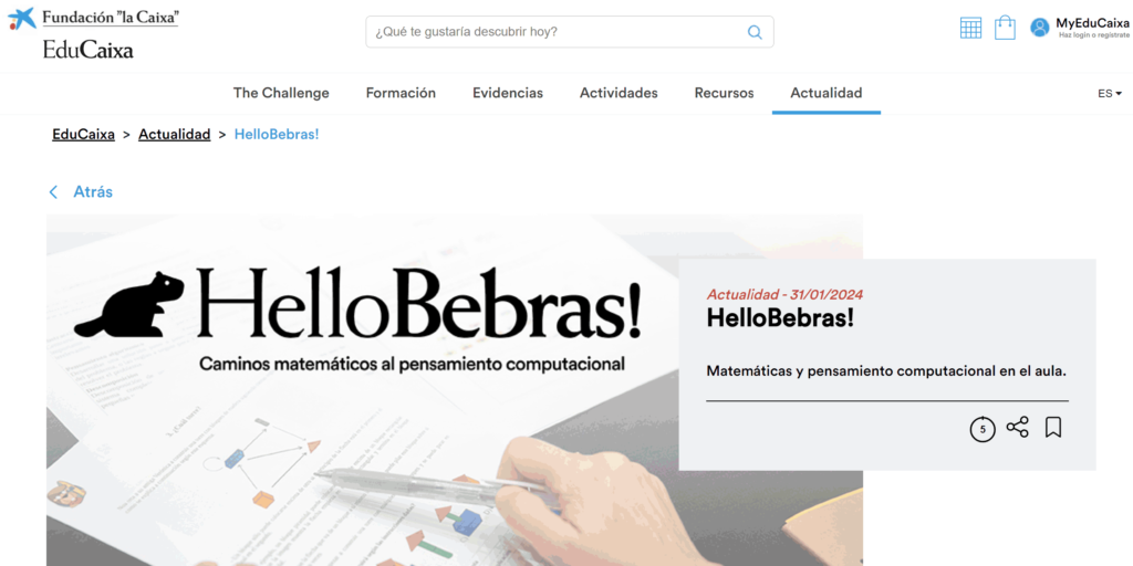 Imagen de BEBRAS España